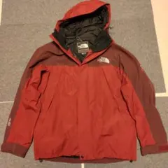 極美品】 ノースフェイス マウンテンパーカ 赤 メンズL - メルカリ