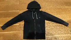 Gymphlex ジップアップパーカー ブラック