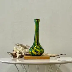 ヴィンテージ マーブル フラワーベース 花瓶 花器 一輪挿し レトロ ビンテージ