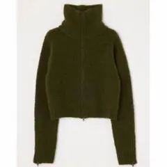 LAGUA GEM BIG NECK ZIP ニット　カーディガン/ボレロのサムネイル