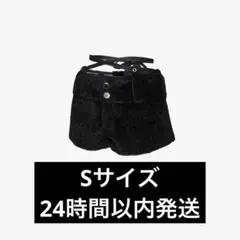 THEREDTHREAD grain pile shorts BLACK - メルカリ