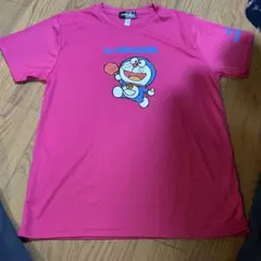 卓球ウェア　ドラえもん ピンク Tシャツ