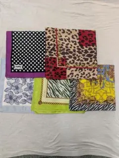 ブランド品　ハンカチーフ　5枚セット