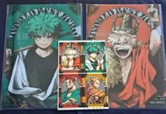 ヒロアカ 爆豪勝己 緑谷出久 最強ジャンプ　クリアファイル　十傑