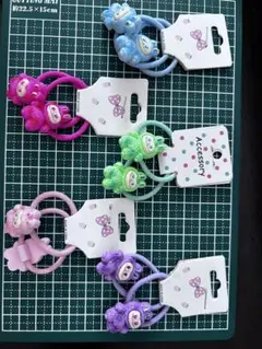 ラブブ　ヘアゴム5個セット