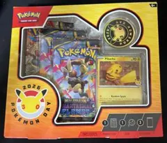 海外限定 ポケモンデイ2026 コレクションボックス 30周年 ピカチュウ