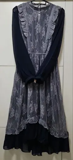 axes femmeレーシーロングワンピースM 【タグ付き新品未使用】