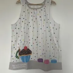 学研　すてきな先生　エプロン　はらぺこあおむし