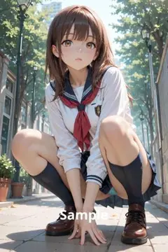 AI アート イラスト A4ポスター 【A1555】