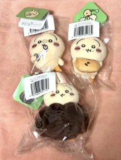 ちいかわ うさぎだらけくじ D賞 ハサミ カヌレ ピザまん 3点セット