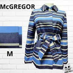 McGREGOR マックレガー ジャケット コート ボーダー ブルー pjk36のサムネイル