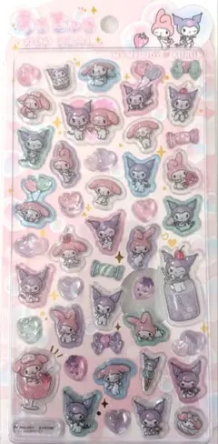 うるちゅるポップシールマイメロディ クロミ 新品未使用　正規品
