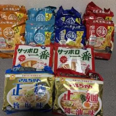 インスタント袋ラーメン 詰め合わせ 12袋セットのサムネイル