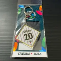 WBC 侍ジャパン　アクリルキーホルダー　周東佑京　福岡ソフトバンクホークス　ー