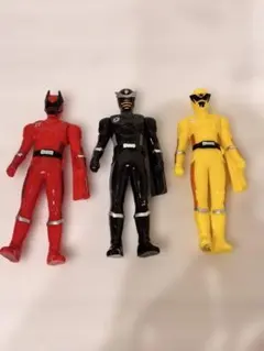 【匿名配送⭐︎24時間以内発送】 王様戦隊キングオージャーソフビ3体セット