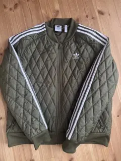 adidas キルティング ジャケット ジャージ