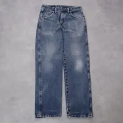 Wrangler ラングラー W30 ブルーデニム ボトム 青 ヒゲ 15139