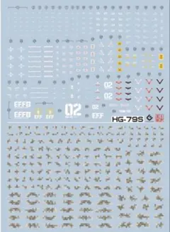 HG ジムスパルタン用水転写式デカール　他社製のサムネイル