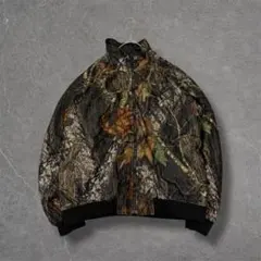 90s リアルツリー　リバーシブルジャケット　キルティング　迷彩　カモフラージュ