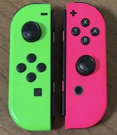 Nintendo Switch Joy-Con 緑とピンク ジャンク品