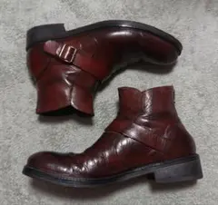 T*n様 【00s】 FRYE バックジップ レザーブーツ エンジニア 9.5D 