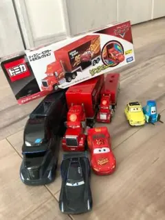 トミカ カーズ マックイーン　マックトレイラー　ゲイル7台セット