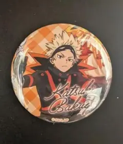 僕のヒーローアカデミア　オープンスクール　缶バッジ　爆豪勝己