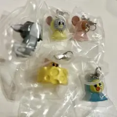 めじるしアクセサリー/TOM and JERRY /パステルカラー/5種セット