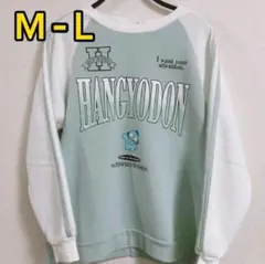 新品タグ付　サンリオ　ハンギョドン　トレーナー　匿名配送　M-L