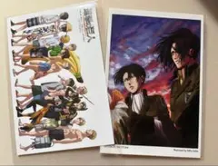 進撃の巨人 アニメイト 購入特典 アートボード リヴァイ ハンジ - メルカリ