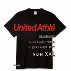 【ユナイテッドアスレ】新品未使用 ハイクオリティー Tシャツ ブラック XXL