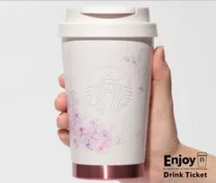 て*ち様 スターバックス　2025　さくら　ステンレスTOGOロゴタンブラー【訳