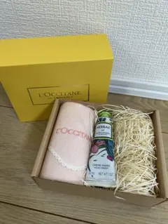 L'Occitane エルバヴェール　ハンドクリームタオルセット