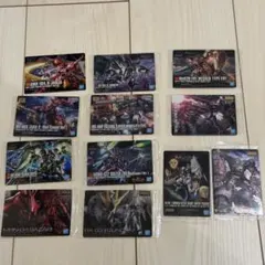 ガンダム ガンプラパッケージアート 12枚セット