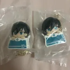ブルーロック 糸師凛 きゃらっくおでかけフィギュア 2個セット バラ可