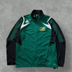 adidasClima365トラックジャケットジャージ緑黒 ローカル物L一点物