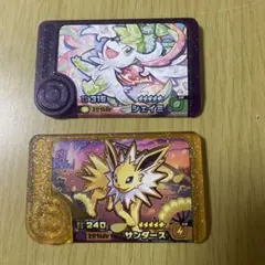 ポケモンフレンダ　ベストタッグ4だん　シェイミ サンダース スーパートレジャー
