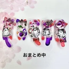 ハロウィンにゃんこ　猫　5個セット