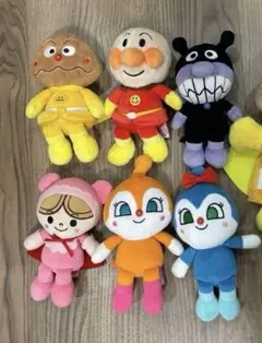 アンパンマン ぬいぐるみ 6体セット