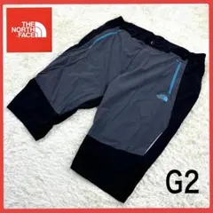 くろさん ノースフェイス マルチカラー ゆるめ 00s ナイロン ハーフパンツ