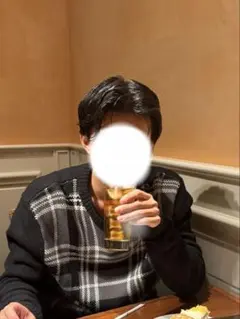 フレッドペリー タータンパネルスウェット　黒