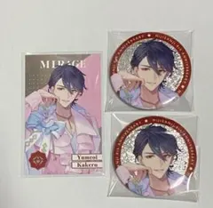 夢追翔 にじさんじ 8周年 缶バッジ メタルカード セット