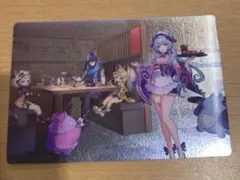 原神 スシロー コラボ 限定 メタリックカード　シークレット