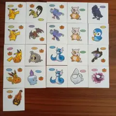 ポケットモンスター　デコキャラシール　まとめ売り