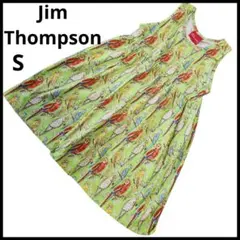 JimThompsonキッズワンピースS(100相当)ノースリーブ高品質コットン