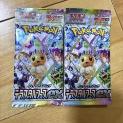 ⚠️状態確認必須⚠️ ポケモンカード　テラスタルフェスex　2パック　未開封