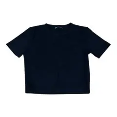 ZARA 黒 半袖Tシャツ Sサイズ　クロップド丈