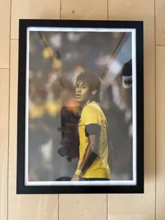 ネイマール jr ブラジル代表 A4フォトフレーム付きポスター W杯 - メルカリ