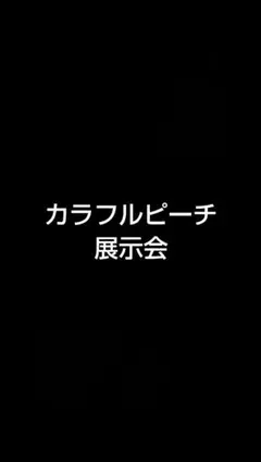 カラフルピーチ 展示会