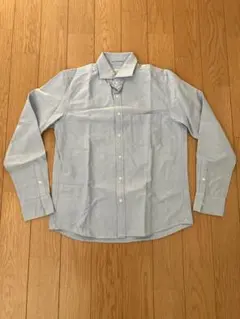 ナノユニバース　シャツ　M 水色